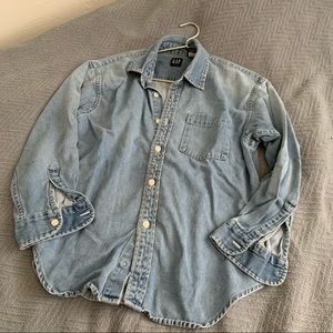 Gap denim button down.